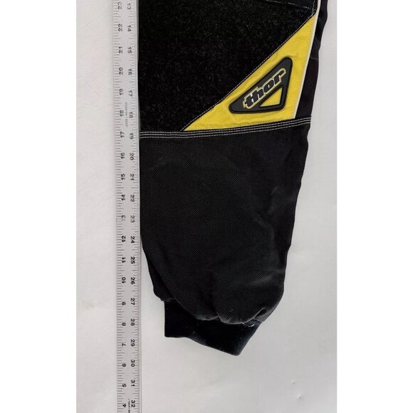 Motorcycle ATV Off Road Thor Men’s‎ Pants Size 32 Yellow, See Photos - Picture 15 of 16